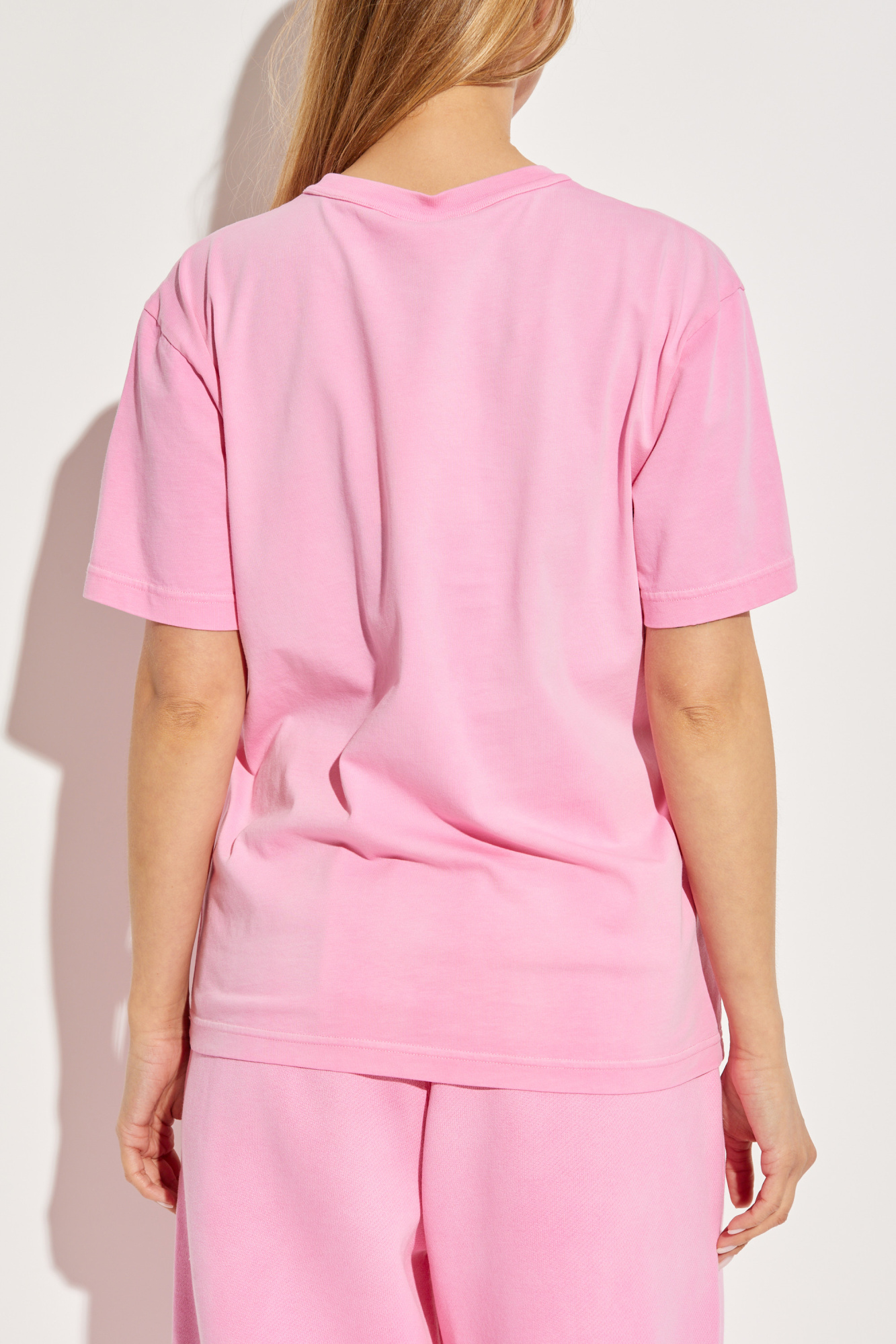 alexanderwang Tシャツ ピンク alexanderwang アレキサンダーワング ピンク コットンブレンド